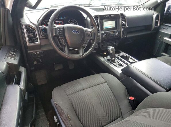 1FTEX1EP9GKE61516 2016 FORD F150 Белый Вид панели приборов