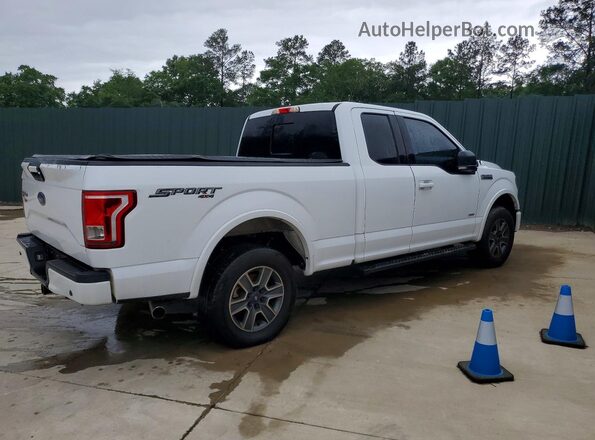 1FTEX1EP9GKE61516 2016 FORD F150 Белый Задняя правая четверть