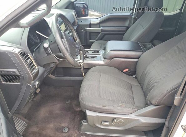 1FTEX1EP9GKE61516 2016 FORD F150 Белый Вид салона спереди