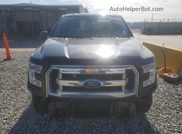 1FTEX1EP9HFC46454 2017 FORD F150 Черный Вид спереди