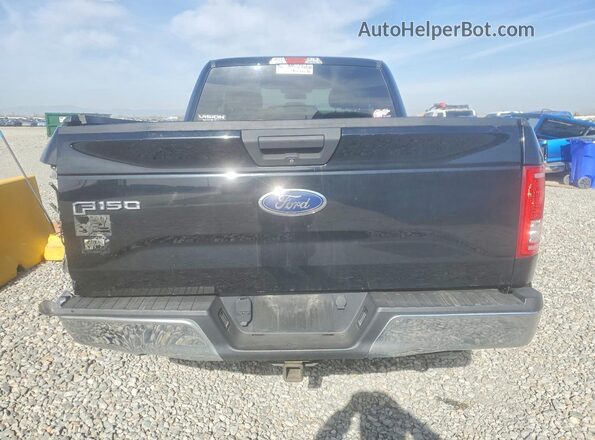 1FTEX1EP9HFC46454 2017 FORD F150 Черный Вид сзади