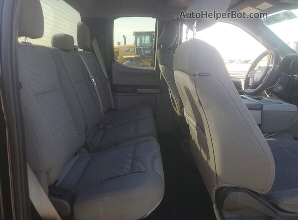 1FTEX1EP9HFC46454 2017 FORD F150 Черный Вид задних сидений