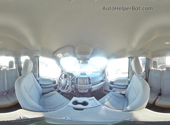 1FTEX1EP9HFC46454 2017 FORD F150 Черный Панорамный вид салона 360°