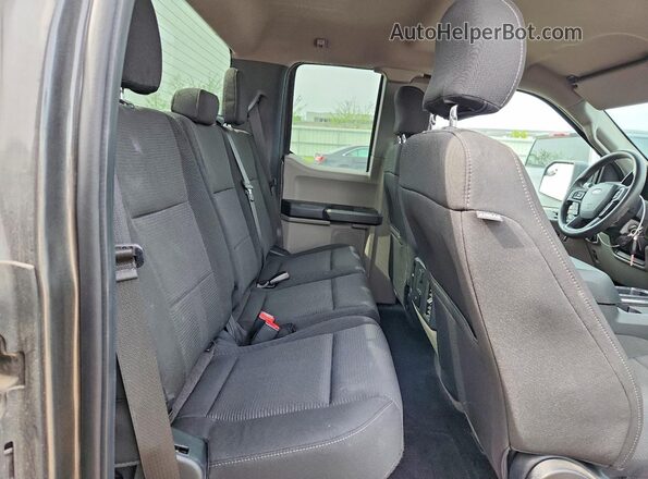 1FTEX1EP9HKC44713 2017 FORD F150 Угольный Вид задних сидений