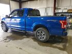 2017 Ford F150 Super Cab Синий vin: 1FTEX1EP9HKC44856