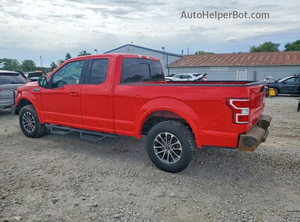 1FTEX1EP9JFE68613 2018 FORD F150 Красный Задняя левая четверть
