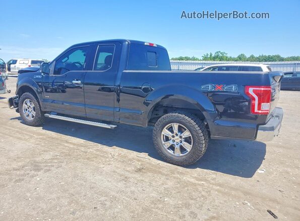 1FTEX1EPXGFA34919 2016 FORD F150 Черный Задняя левая четверть