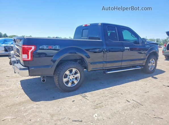 1FTEX1EPXGFA34919 2016 FORD F150 Черный Задняя правая четверть