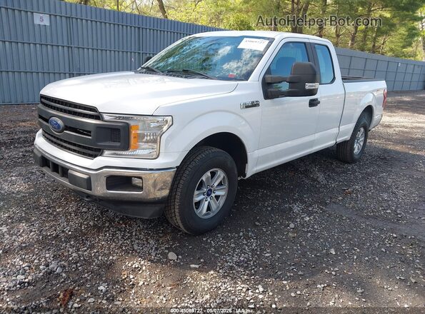1FTEX1EPXJFA54272 2018 FORD F150 White Առջևի ձախ երեք քառորդ տեսարան