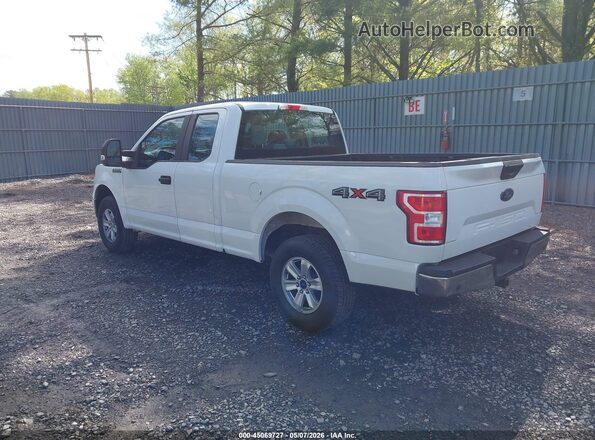 1FTEX1EPXJFA54272 2018 FORD F150 White Հետևի ձախ