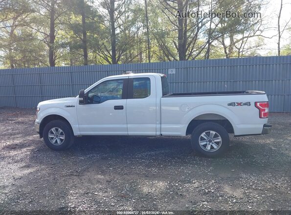 1FTEX1EPXJFA54272 2018 FORD F150 White Սալոնի 360 աստիճան տեսք