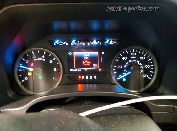 1FTEX1EPXLFC48920 2020 FORD F150 Gray Vista del cuadro de instrumentos