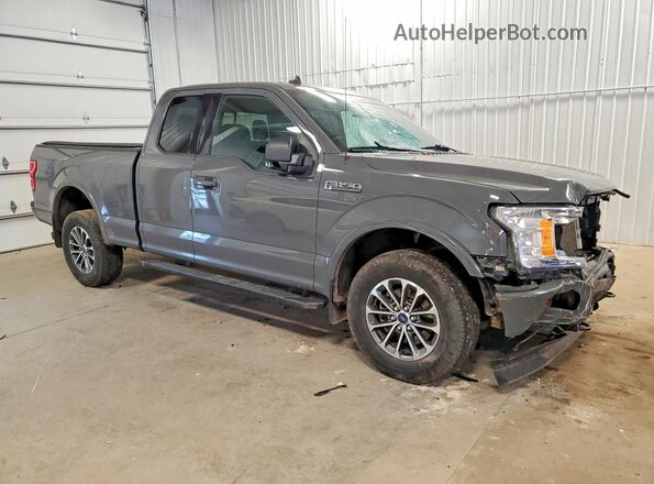 1FTEX1EPXLFC48920 2020 FORD F150 Gray Delantero derecho