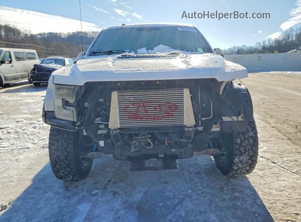1FTEX1RG2HFB31687 2017 FORD F150 Белый Вид спереди