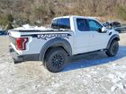 2017 Ford F150 Raptor Белый vin: 1FTEX1RG2HFB31687