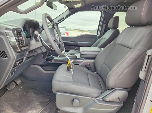 1FTEX2KP4SKE74743 2025 FORD F150 Gray Front interior view