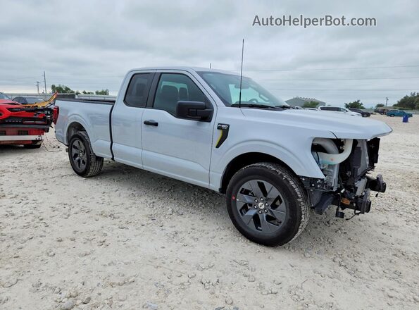 1FTEX2KP4SKE74743 2025 FORD F150 Gray Front right