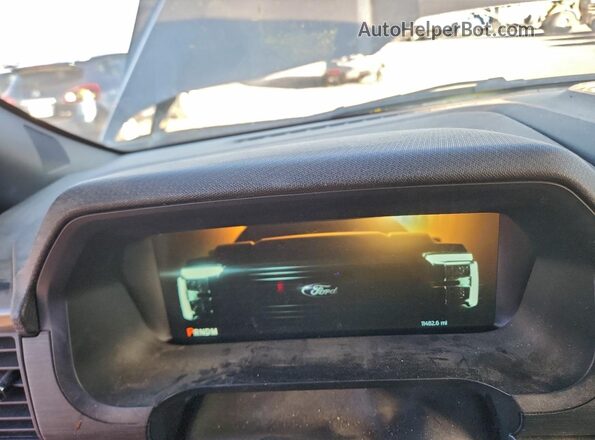 1FTEX2LP8RKE57095 2024 FORD F150 Gray Instrument cluster view