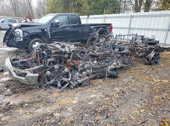 1FTFW1E15MFC41992 2021 FORD F150 Burn წინა მარცხენა ხედი სამი მეოთხედიდან
