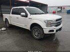 2018 Ford F-150 Platinum White vin: 1FTFW1E17JFD28403