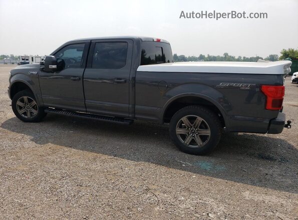 1FTFW1E46LFA01360 2020 FORD F150 Gray Tył lewy