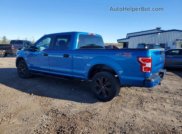 1FTFW1E46LFB74635 2020 FORD F150 Blue Tył lewy