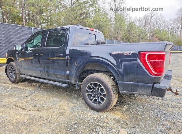 1FTFW1E50MFA19654 2021 FORD F150 Черный Задняя левая четверть