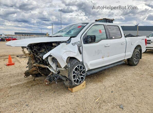 1FTFW1E52PFA85708 2023 FORD F150 Белый Передняя левая четверть