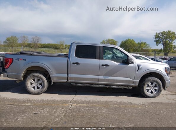 1FTFW1E53PFB24628 2023 FORD F150 Серебряный Панорамный вид салона 360°