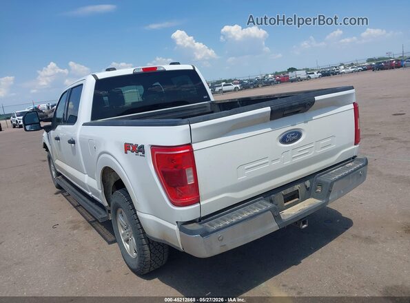 1FTFW1E54PKE15906 2023 FORD F150 White Trasero izquierdo