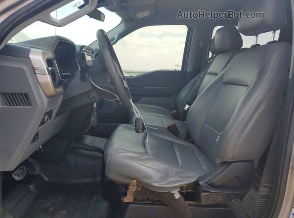 1FTFW1E5XMFA08578 2021 FORD F150 Silver Vista interior delantera