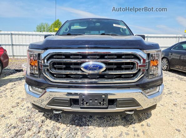 1FTFW1E80MFA26596 2021 FORD F150 Blue Դիմացի տեսք