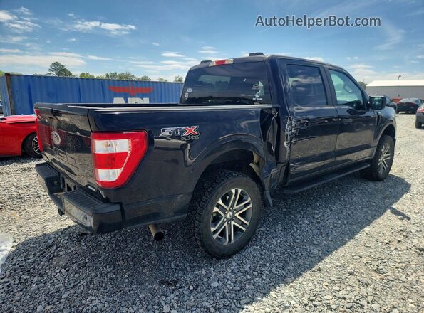 1FTFW1E80MFA75362 2021 FORD F150 Угольный Задняя правая четверть