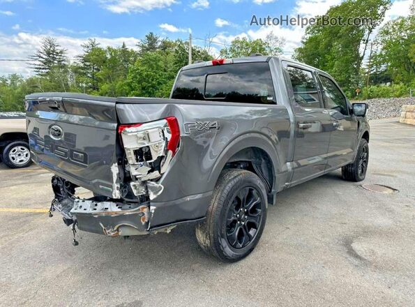 1FTFW1E81PFA95091 2023 FORD F150 Gray Trasero derecho