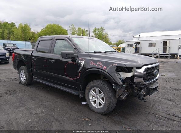 1FTFW1E83MFA72276 2021 FORD F150 Black Przód prawy