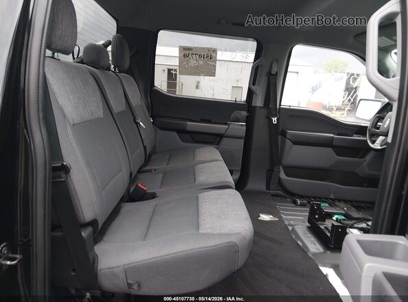 1FTFW1E83MFA72276 2021 FORD F150 Black Widok naklejki z numerem VIN
