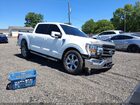 2021 Ford F-150 Lariat White vin: 1FTFW1E86MFB06467
