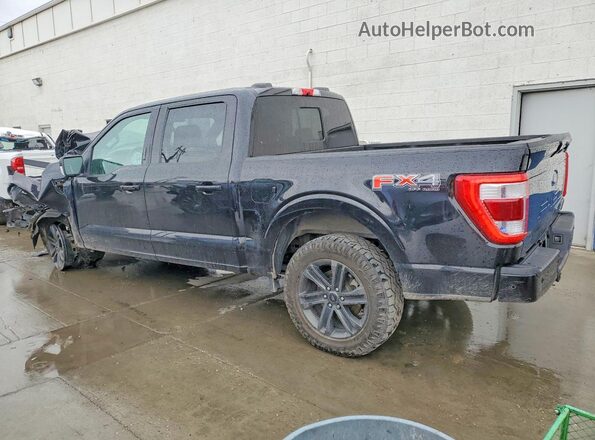 1FTFW1E86MFC53128 2021 FORD F150 Black Tył lewy