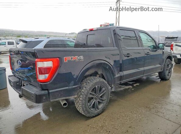 1FTFW1E86MFC53128 2021 FORD F150 Black Tył prawy