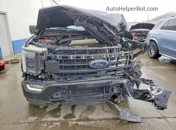 1FTFW1E86MFC53128 2021 FORD F150 Black Widok z przodu