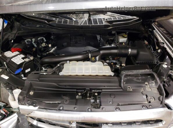 1FTFW1E86PFB37206 2023 FORD F150 Серый Вид задней части салона