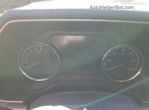 1FTFW1E86PKF08856 2023 FORD F150 Синий Вид щитка приборов