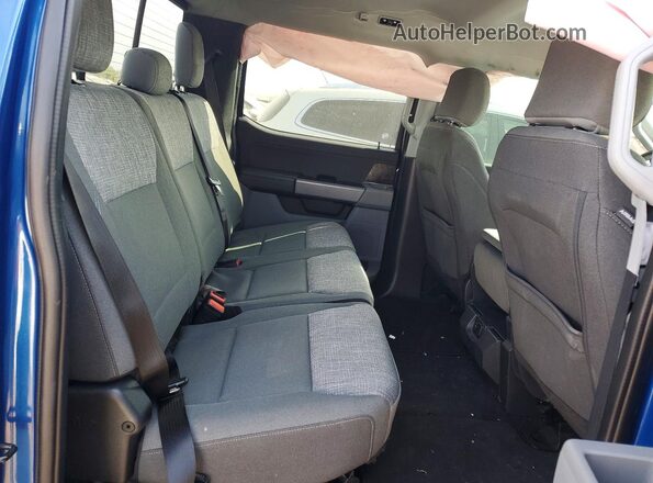 1FTFW1E86PKF08856 2023 FORD F150 Синий Вид задних сидений