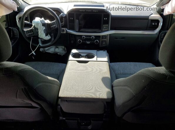 1FTFW1E86PKF08856 2023 FORD F150 Синий Вид панели приборов