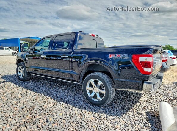 1FTFW1E87MFA81577 2021 FORD F150 Черный Задняя левая четверть
