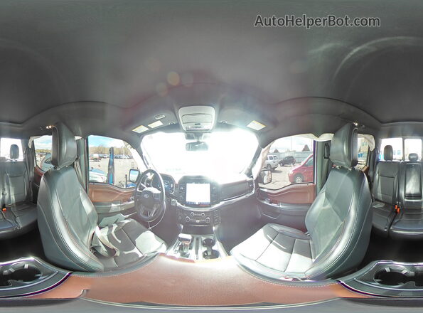 1FTFW1E89MFA62402 2021 FORD F150 White Widok naklejki z numerem VIN