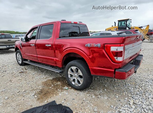 1FTFW1E89PFB62861 2023 FORD F150 Red Trasero izquierdo