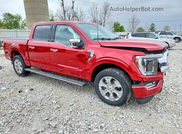 1FTFW1E89PFB62861 2023 FORD F150 Red Delantero derecho