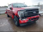 2023 Ford F-150 Lariat Red vin: 1FTFW1ED0PFB48201