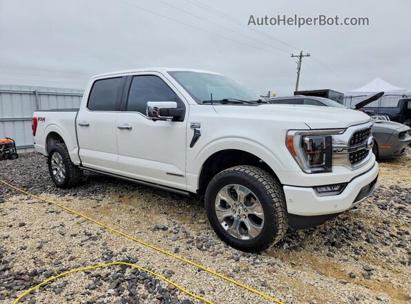 1FTFW1ED2PFB29424 2023 FORD F150 White Delantero derecho